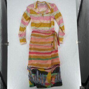 2pc Set Scotch & Soda Top S Skirt XS Summer Edition Desert Cactus Striped